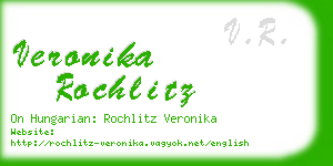 veronika rochlitz business card